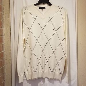 Men's Tommy Hilfiger V-neck Pullover Sweater